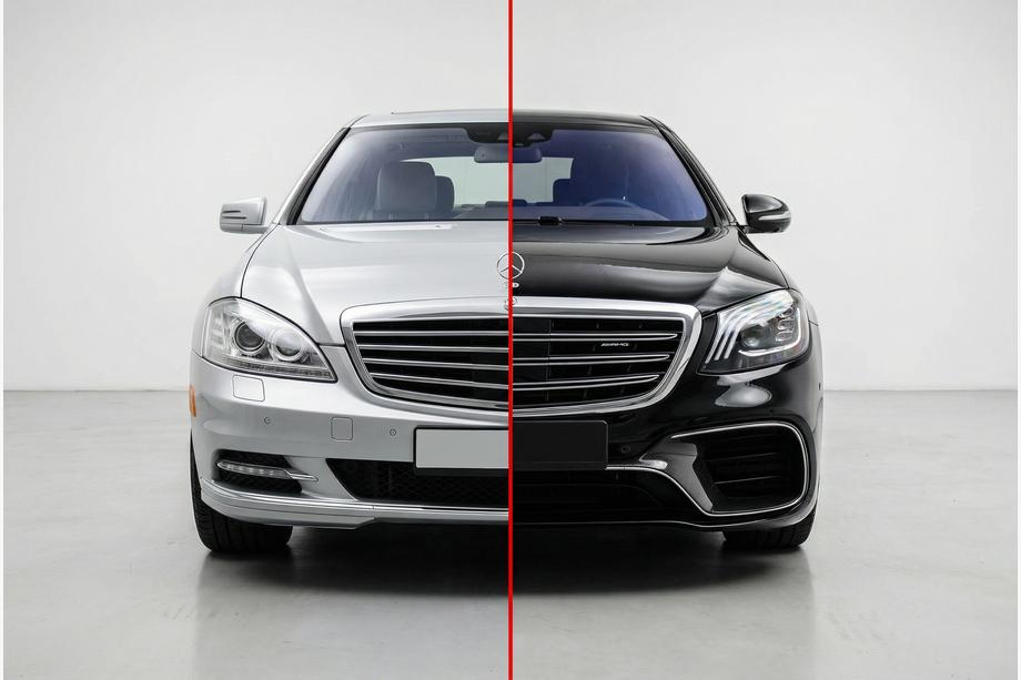 Mercedes S-class W221 2005-2013 Kit caroserie facelift catre W222 AMG S63 Image