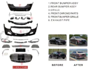 Mercedes E-class W213 2016-2023 Kit caroserie Maybach (pentru 2020-2024) foto 2