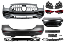 Mercedes E-class W213 2016-2023 Kit caroserie facelift stil AMG E63 2024 foto 2