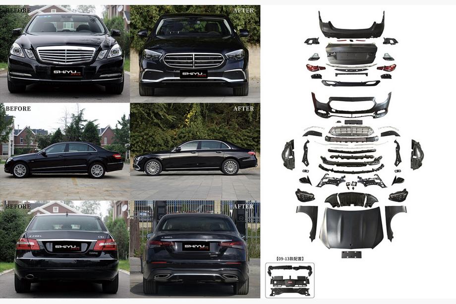 Mercedes E-class W212 2009-2016 Kit restyling catre W213 Executive 2024 Image