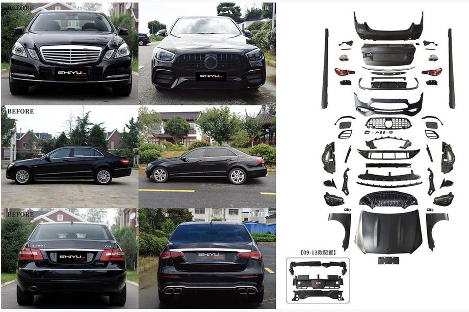 Mercedes E-class W212 2009-2016 Kit restyling catre W213 E63 AMG 2024 Foto 1
