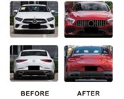 Mercedes CLS C257 2018- Kit caroserie AMG GTS63 foto 3
