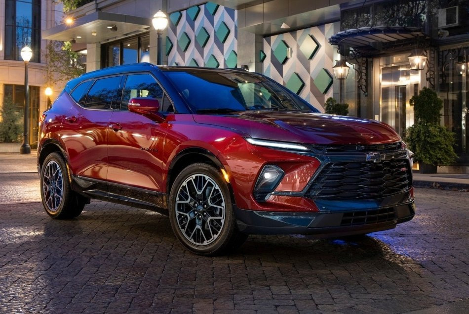Crossover Chevrolet Blazer actualizat