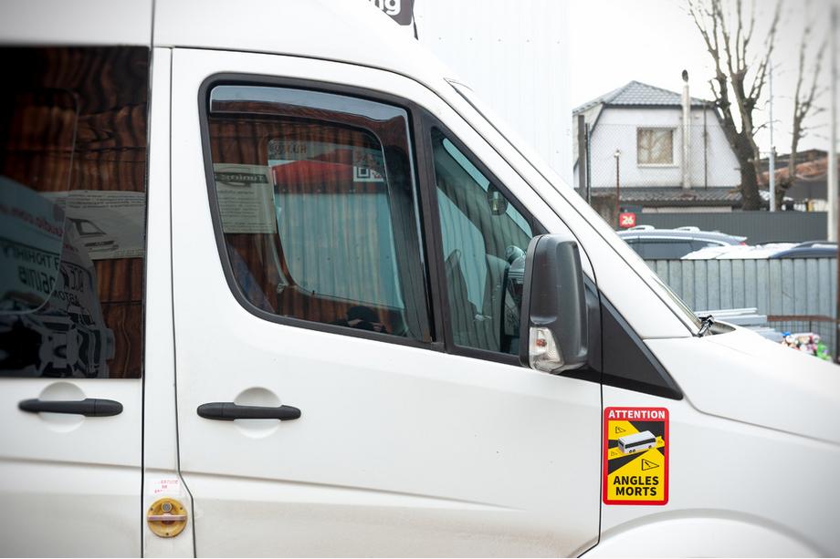 Mercedes Sprinter W906 2006–2018 Deflectoare geam tip insert (fumurii, 2 buc, Cagatay) Foto 10