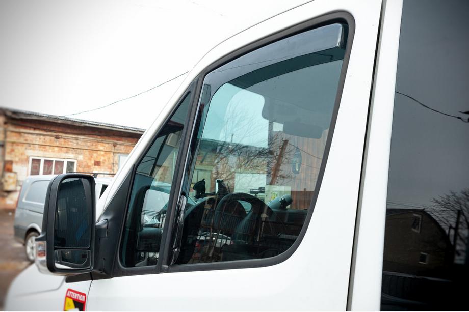 Mercedes Sprinter W906 2006–2018 Deflectoare geam tip insert (fumurii, 2 buc, Cagatay) Foto 6