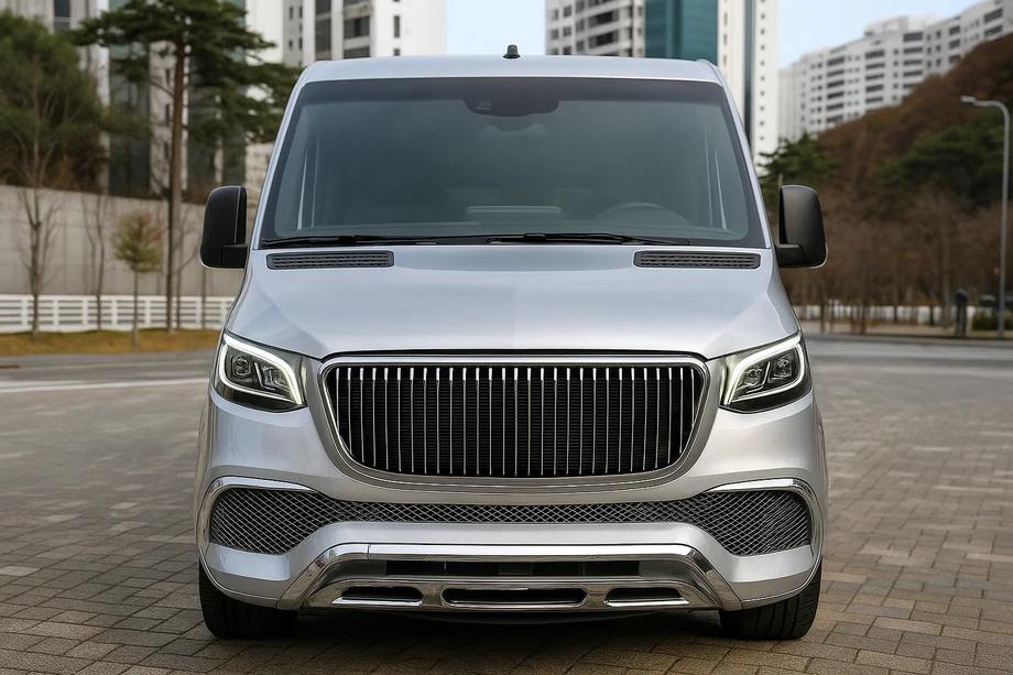 Mercedes Sprinter W907/W910 2018- Bara fata cu grila (Maybach) Image