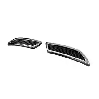 Capace esapament imitatie Carmos (2 buc, ABS+inox) foto 2
