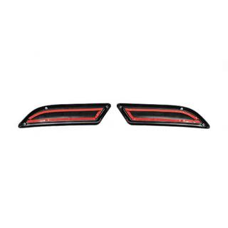 Capace esapament imitatie Carmos (2 buc, ABS+inox) Renault Megane IV 2016-2025 foto 3