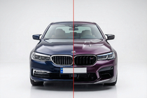 BMW Seria 5 G30/G31 2017–2023 Kit restyling cu capota si aripi (pentru M5 Competition 2021) foto 1