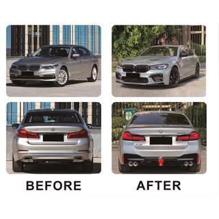Kit restyling cu capota si aripi (pentru M5 Competition 2021) BMW Seria 5 G30/G31 2017–2023 foto 3