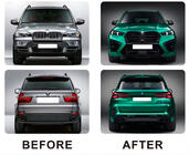 BMW X5 E70 2007-2013 Kit restyling catre X5M F95 2024 foto 2