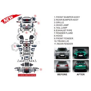 Kit restyling catre X5M F95 2024 foto 3