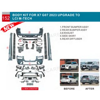 Kit caroserie M-Performance cu grila (2023+) BMW X7 G07 2019- foto 2