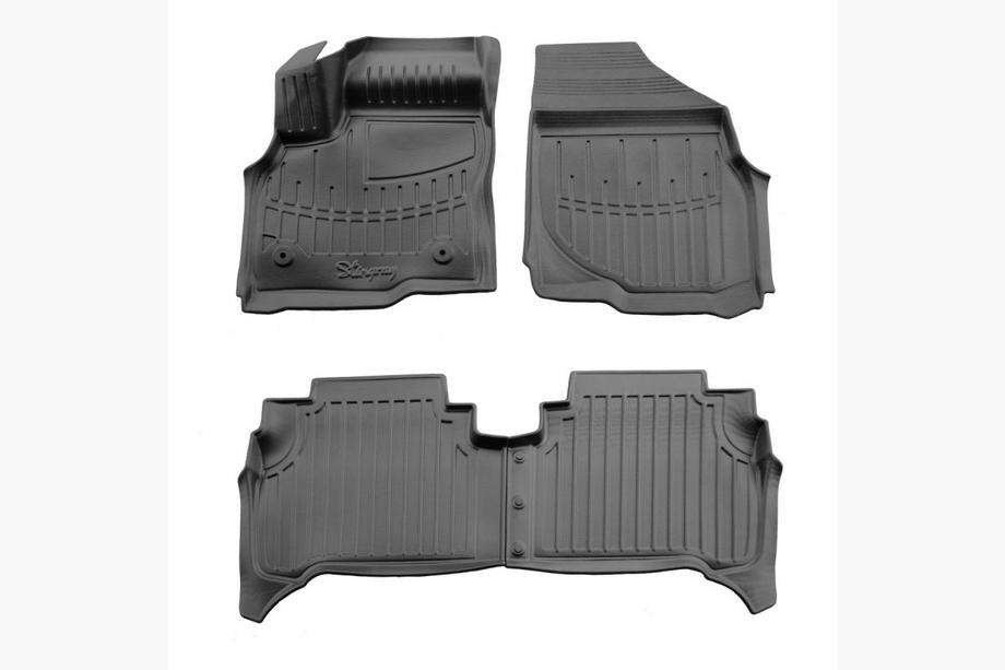 Chevrolet Bolt 2016-2023 Covorase auto din cauciuc Stingray 3D (pentru EUV, 2022+, 4 buc.) Image