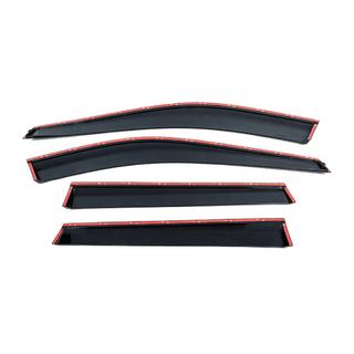 Deflectoare geamuri cu ornament cromat (4 buc, HIC) Nissan X-trail T33/Rogue 2022- foto 3