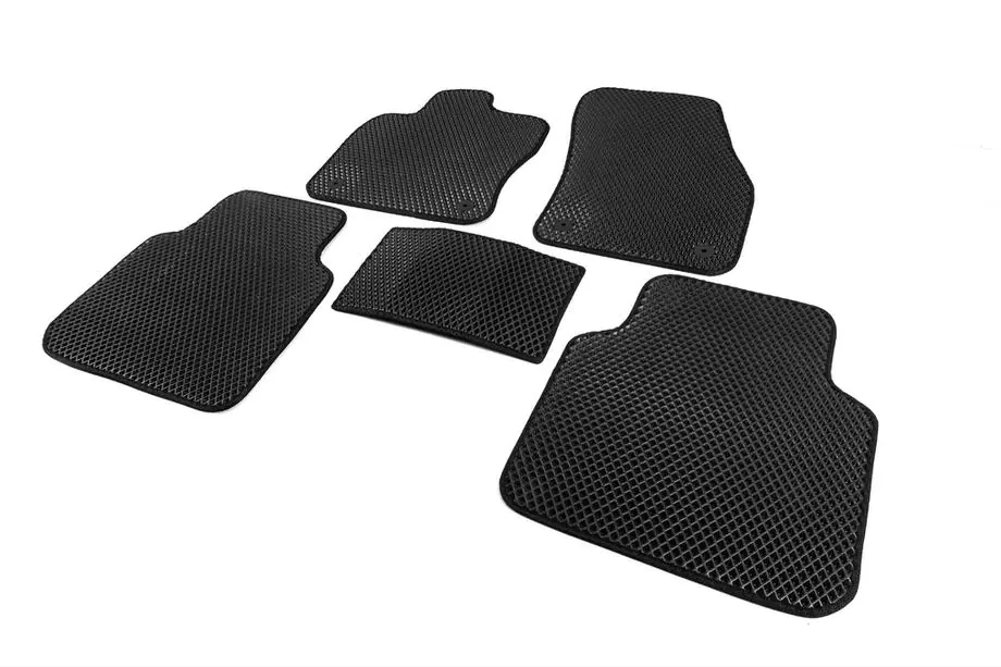 Volkswagen Tiguan 2016-2023 Covorase EVA (Allspase, 2 randuri, Negru) Foto 2