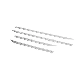 Molduri universale pentru usi inox 94,5/62 x 4 cm (4 buc) foto 1