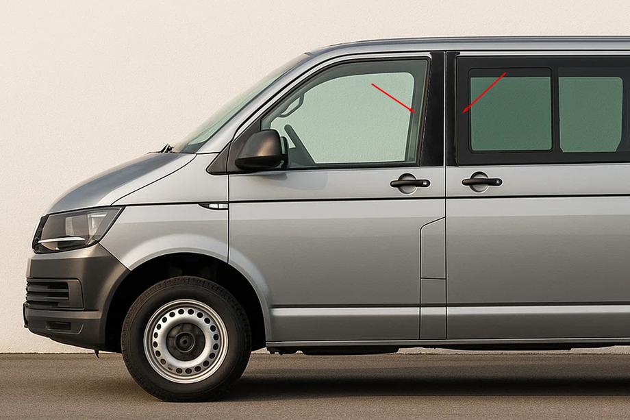 Volkswagen T6 2015-2024 Capace stalpi usa EuroCap Image