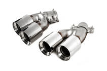 BMW Seria 5 G30/G31 2017–2023 Ornamente toba M5 Silver (2 buc.) foto 1