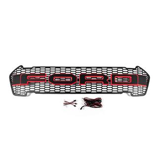 Grila Fata (2015-2018, Rosu, LED) Ford Ranger 2011–2022 foto 1