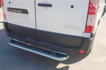Renault Master 2011-2023 Trepte spate (Inox) foto 3