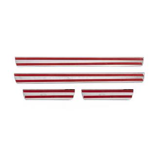 Praguri Carmos V3 (4 buc, inox) foto 3
