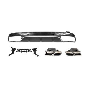 Difuzor spate cu ornamente evacuare (design C63 2014-2018) foto 2