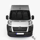 Citroen Jumper 2007-2025 Lip frontal ESA (2006-2013, negru) foto 1