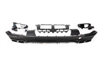 Mercedes GLS X167 2019- Difuzor spate cu tipsuri esapament BlackEdition (design GLS63) foto 8