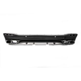 Difuzor spate cu tipsuri esapament BlackEdition (design GLS63) foto 3