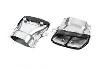 Mercedes CLA C117 2013-2019 Difuzor Spate Black (Design CLA45 cu Tipsuri) foto 6