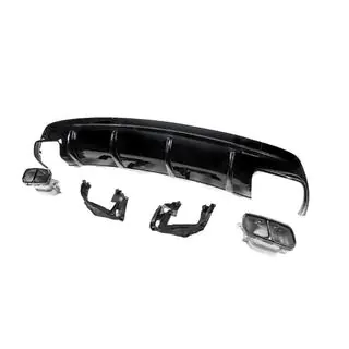 Difuzor Spate Black (Design CLA45 cu Tipsuri) foto 3