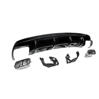 Difuzor Spate Black (Design CLA45 cu Tipsuri) foto 4