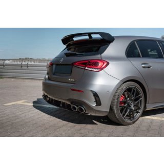 Difuzor spate cu tipsuri evacuare (Design A45 HB) Mercedes A-class W177 2018- foto 1