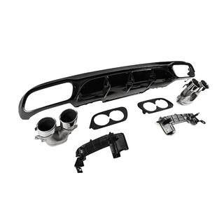 Difuzor spate cu terminatii evacuare E53-Design (pentru AMG/AMG-Line) foto 4