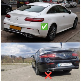 Difuzor spate Black cu evacuari Black (Design AMG63) foto 3