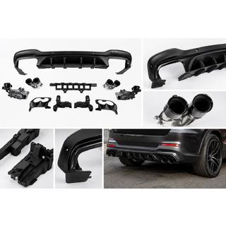 Difuzor spate cu tipsuri evacuare (Design AMG43) foto 1