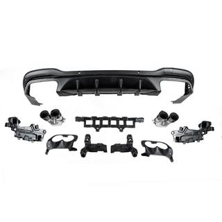 Difuzor spate cu tipsuri evacuare (Design AMG43) foto 3