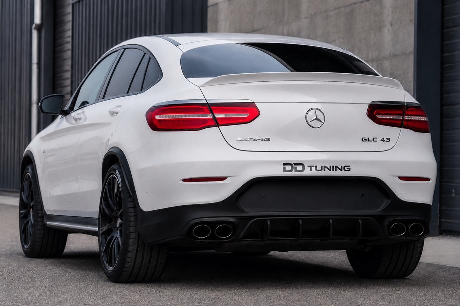 Mercedes GLC coupe C253 2016-2023 Difuzor spate cu tipsuri evacuare (Design AMG43) Foto 6