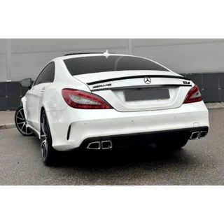 Difuzor spate cu ornamente evacuare Black (2015-2018, design CLS63)