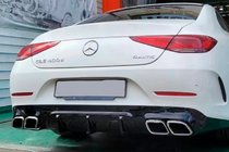 Mercedes CLS C257 2018- Difuzor spate cu tipsuri evacuare (Design GT63) foto 1