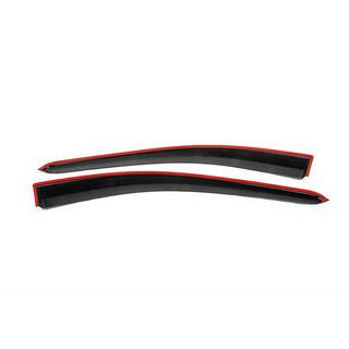 Deflectoare geamuri cu ornament cromat (2 buc, Niken) foto 3