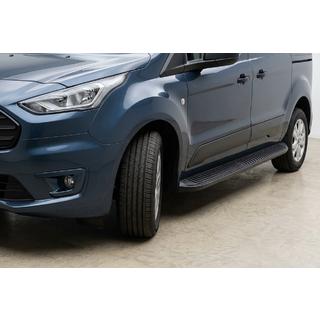 Praguri Laterale Tayga Black (2 buc, Aluminiu) foto 1
