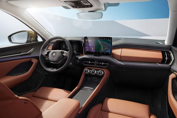 Revizuirea celei de-a doua generații Skoda Kodiaq 2023 Fotografie 5