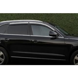 Deflectoare geamuri cu ornament cromat Niken Luxury (4 buc) foto 1