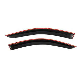 Deflectoare geamuri cu ornament cromat Niken Luxury (2 buc) Dacia Dokker 2013-2022 foto 4