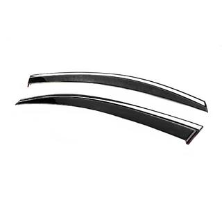 Deflectoare geamuri cu ornament cromat Niken Luxury (2 buc) foto 4
