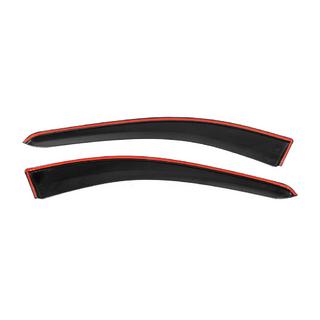 Deflectoare geamuri cu ornament cromat Niken Luxury (2 buc) foto 4