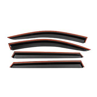 Deflectoare geamuri cu ornament cromat Niken Luxury (4 buc) Audi Q7 2015–2026 foto 3