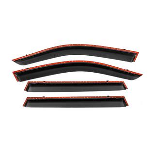 Deflectoare geamuri cu ornament cromat Niken Luxury (4 buc) foto 3